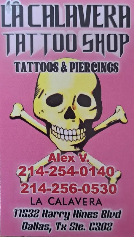 La Calavera tattoo & piercing — Tattoo shop in Dallas